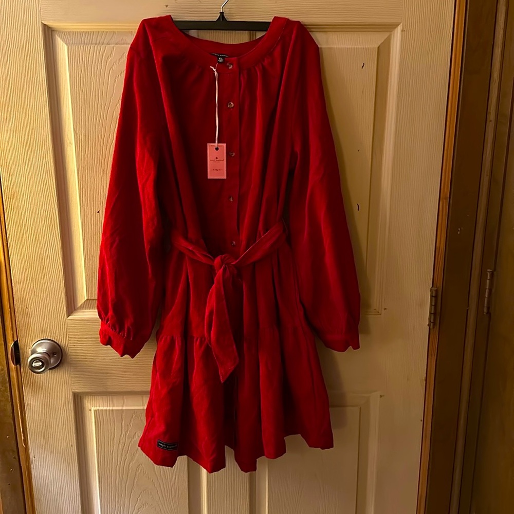 Simply Southern Corduroy Dress XL NWT
